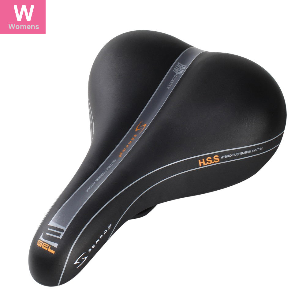 Serfas DDLD-200 Dual Density® E-GEL® Women’s Comfort Saddle