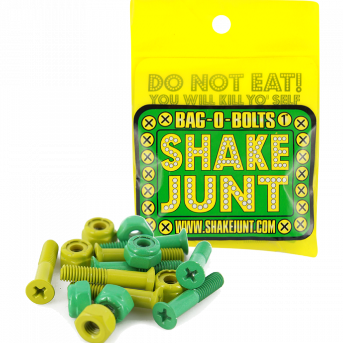 Shake Junt Bag-O-Bolts 1" Phillips Hardware [Green&Yellow]