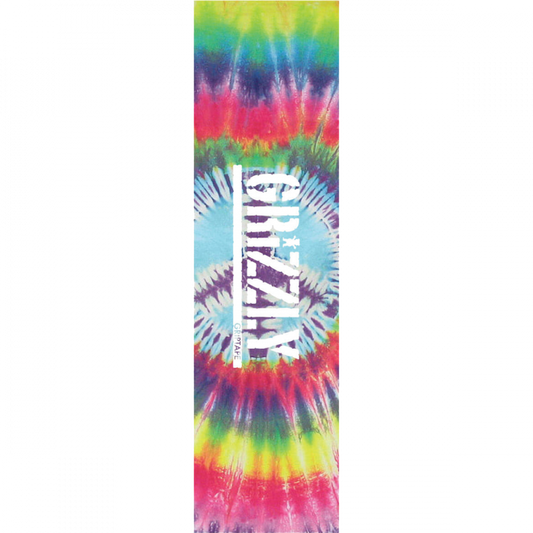 Grizzly Tie Dye Stamp Peace Rainbow Griptape