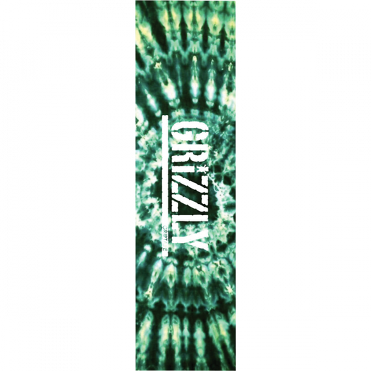 Grizzly Tie Dye Stamp Green Waterdrop Griptape
