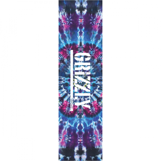 Copy of Grizzly Tie Dye Stamp Blue/Pink Kaleidoscope Griptape