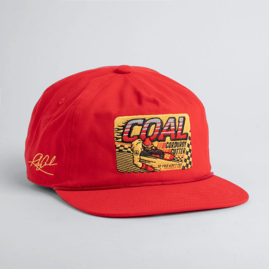 Coal 24 Field Brushed Twill Vintage Strapback Cap