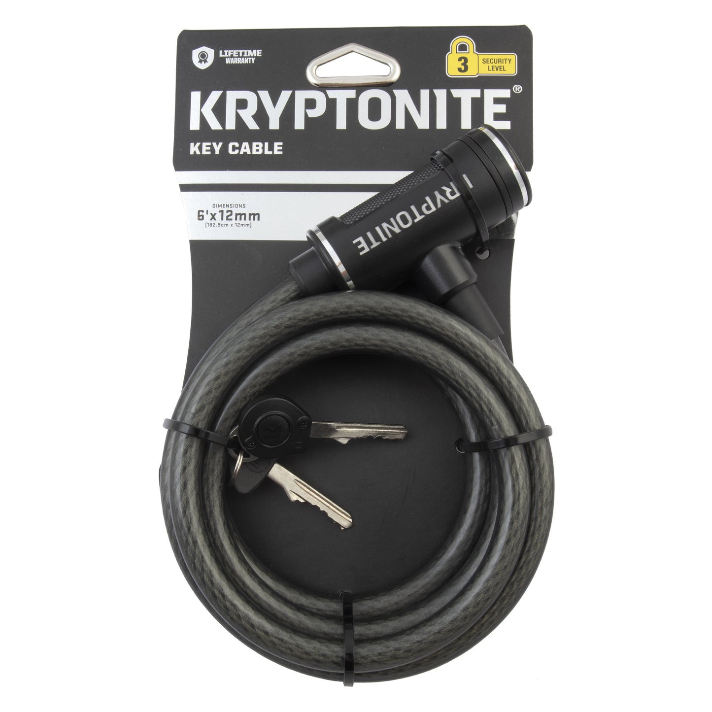 Kryptonite Key Lock 6ftx12mm