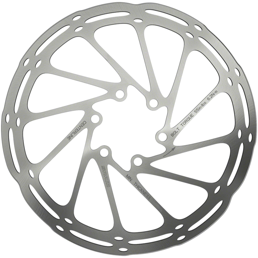 SRAM CenterLine Disc Brake Rotor - 180mm, 6-Bolt, 2.0mm