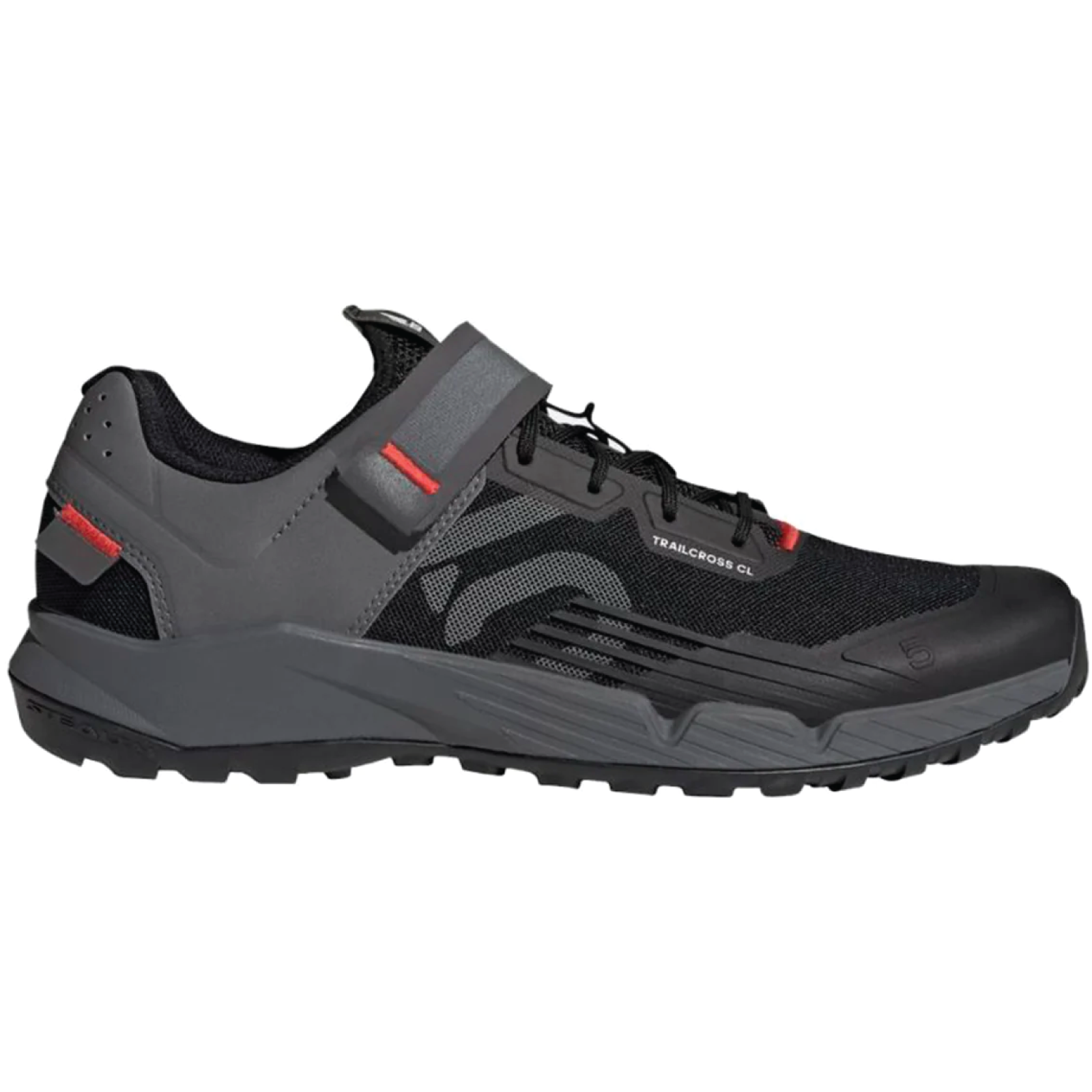 Five Ten Trailcross Clip In Black Grey Red The Cutting Edge