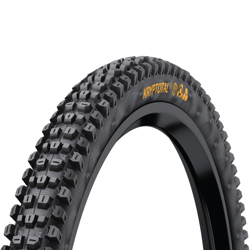 Continental Kryptotal Front Tire - 27.5 x 2.40, Tubeless, Folding, Black, SuperSoft, Downhill Casing, E25