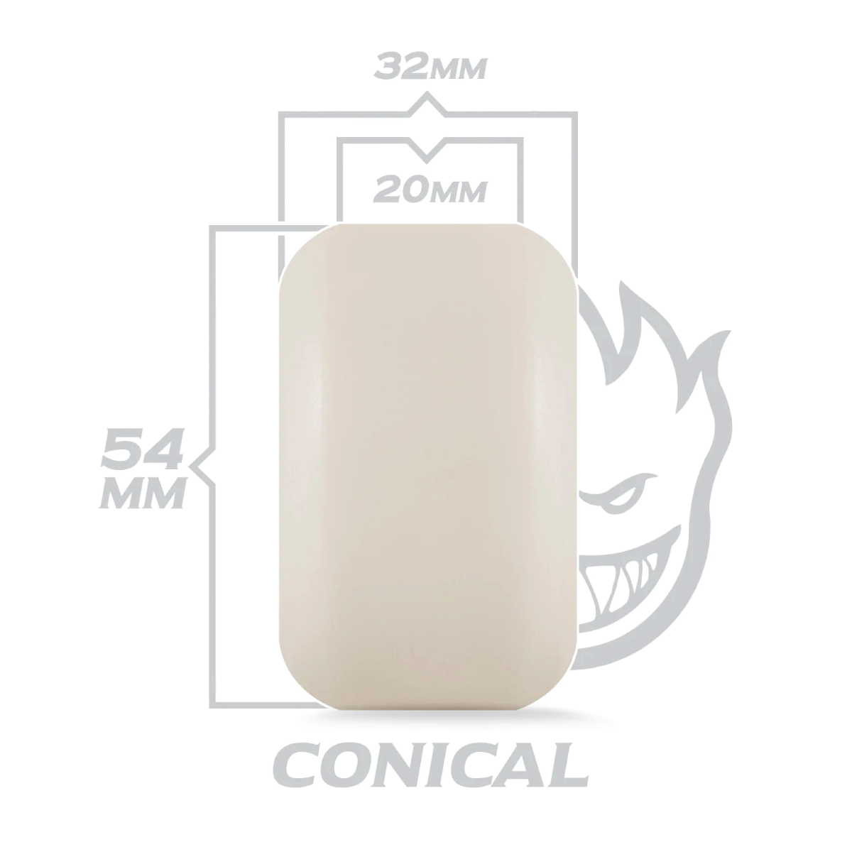 Spitfire F4 101 Conical Wheels