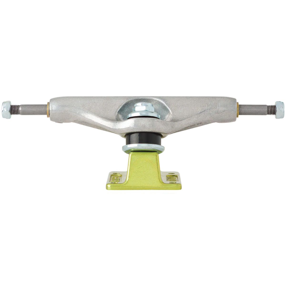 Independent Stage 11 Hollow Hawk Standard Silver/Green Trucks