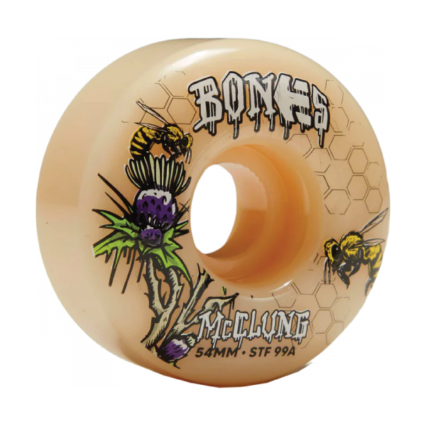 Bones STF 99A V1 Sidecut McClung  'Etnies Collab' Wheels