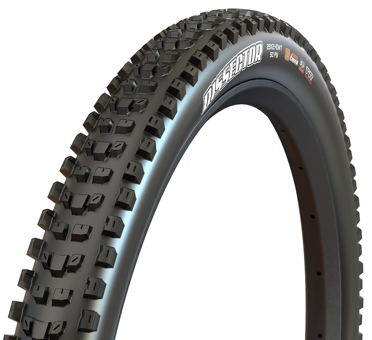 Maxxis Dissector Tire 29 x 2.40, Tubeless, 3C Terra, Exo, Wide Trail