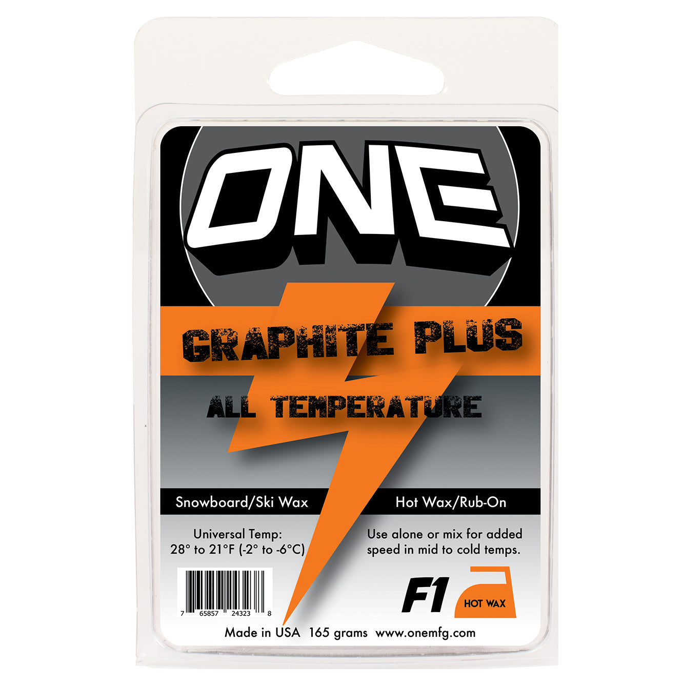 ONE MFG F1 Graphite Plus Wax