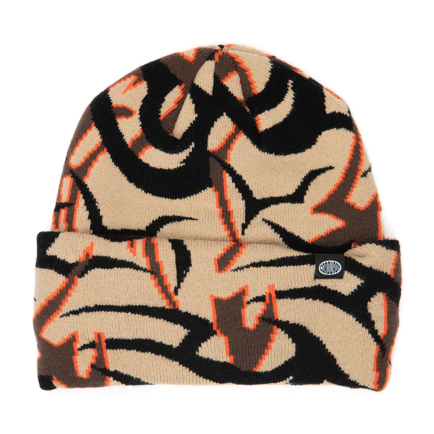 Corduroy 26 Tribal Camo Beanie