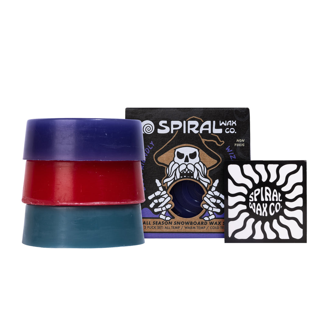 Spiral Wax Co. Wizard Wax - 3 Pack