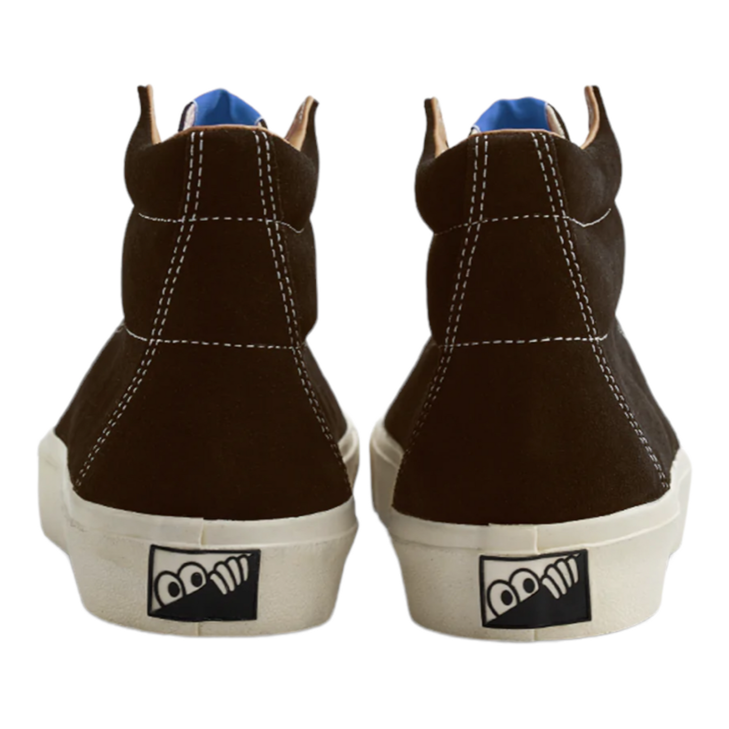 Last Resort AB VM003 Hi Suede Choc Brown/White