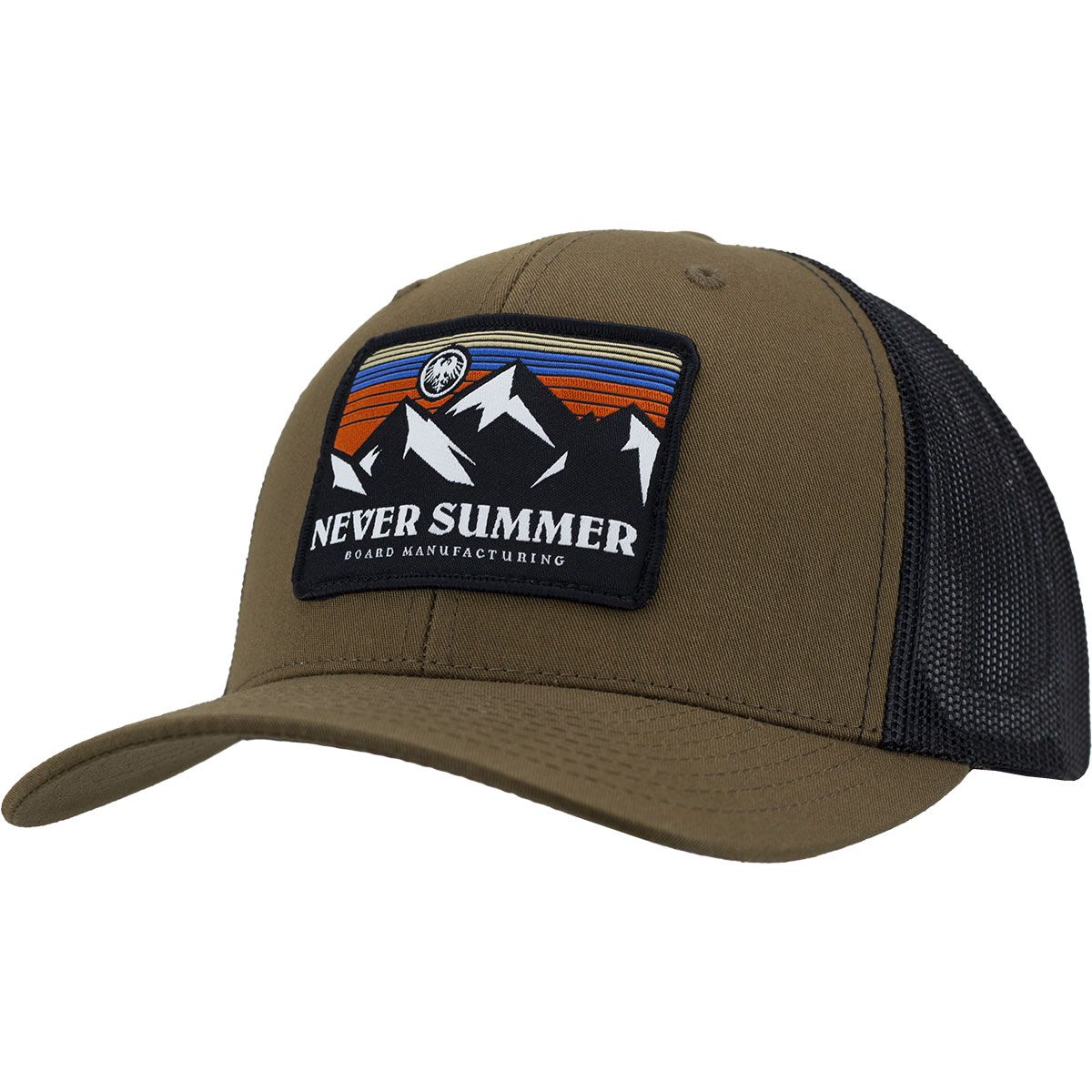 Never Summer 24 Retro Sunset Trucker
