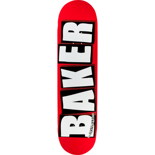 Baker Logo Deck Red/White [8.12"]