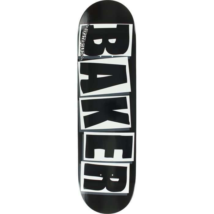 Baker Logo Deck Black/White [8.25”]