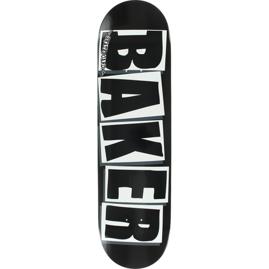 Baker Logo Deck Black/White [8.25”]