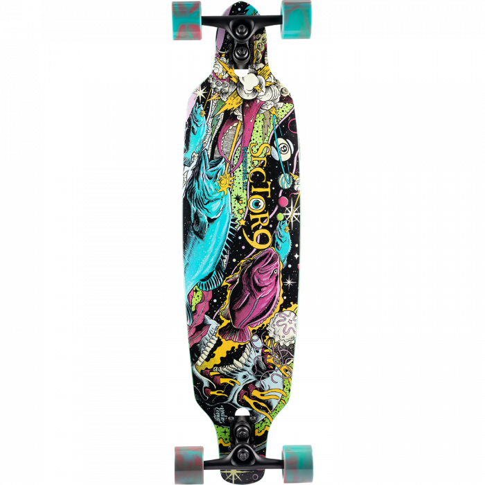 Sector 9 Fractal Battle Complete Longboard [9x36]