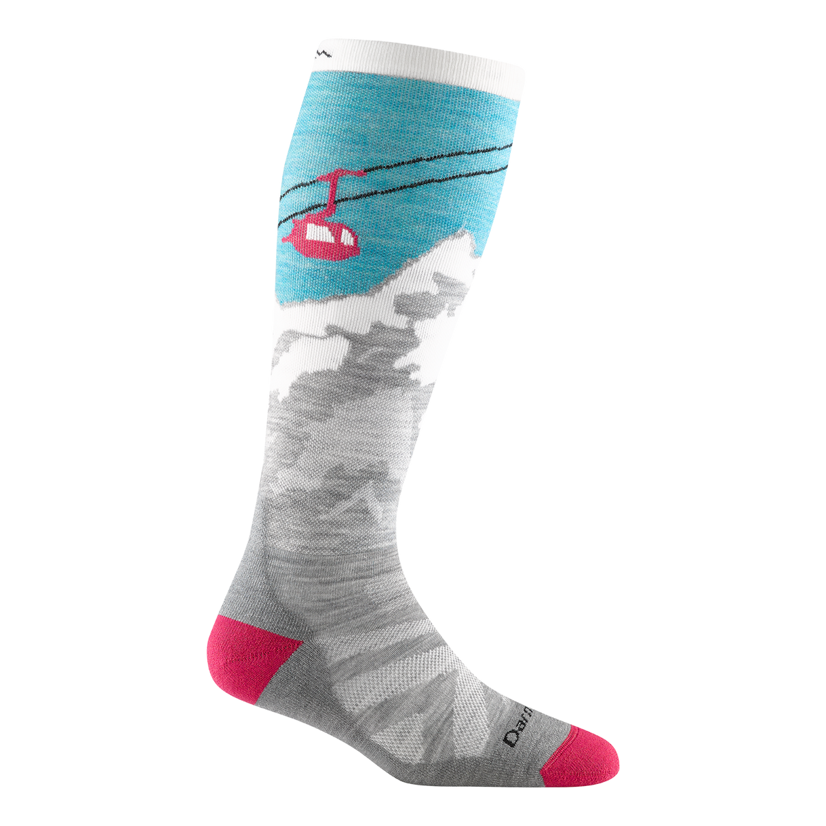 Darn Tough Women's Yeti Over-the-Calf Midweight Ski & Snowboard Socks