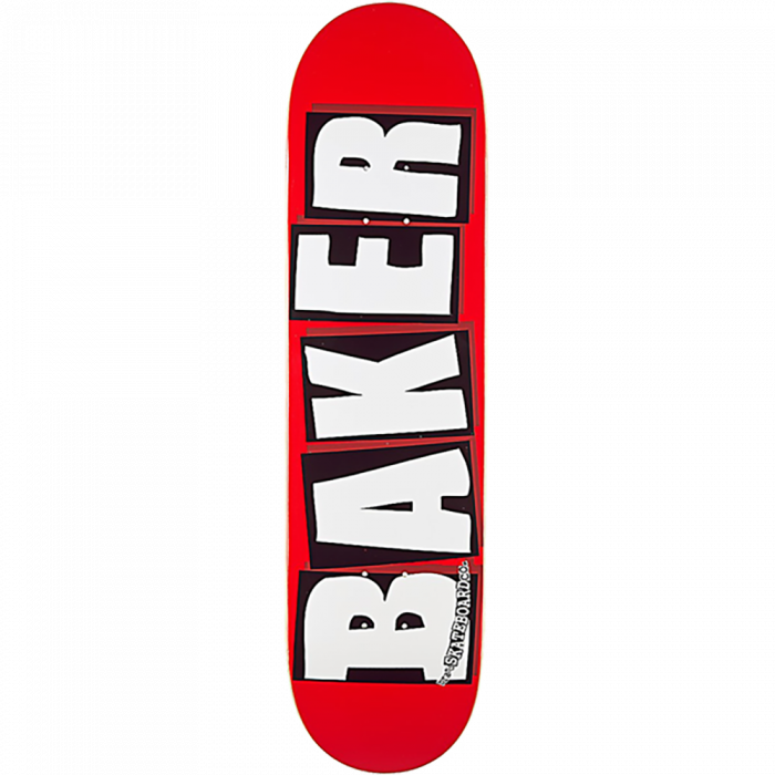 Baker Logo Deck Red/White [8.0"]