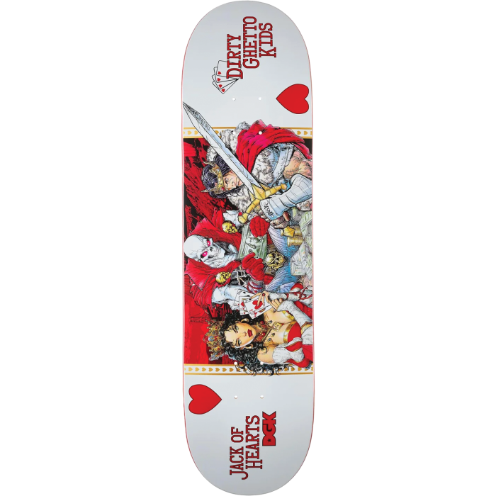 DGK Curtin "Jack Of Hearts" Deck [8.25”]
