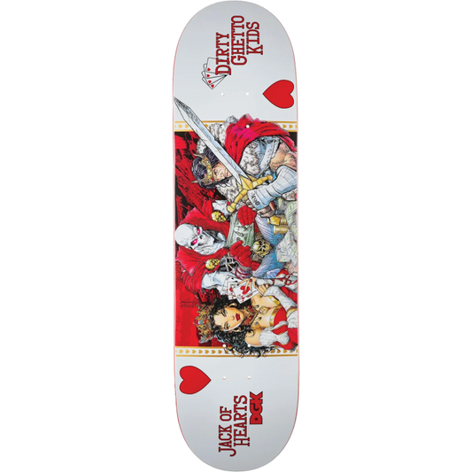 DGK Curtin "Jack Of Hearts" Deck [8.25”]