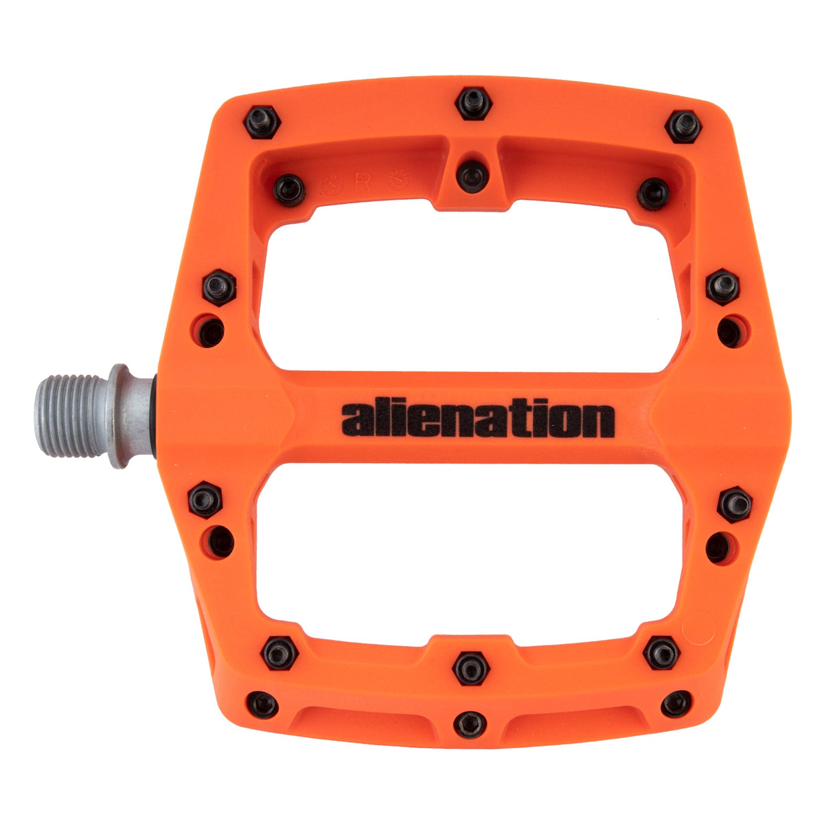 alienation foothold pedals Color:Orange/Smoke Black fahrrad 28 zoll - 4.Tech Gear - Moto