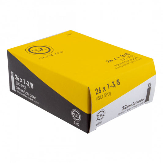 Sunlite 26x1-3/8" Schrader Tube