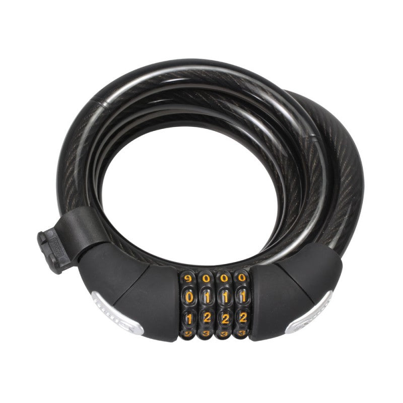 Serfas Comb Coiled Lock W/ Bracket