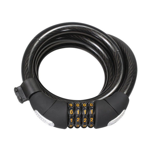 Serfas Comb Coiled Lock W/ Bracket