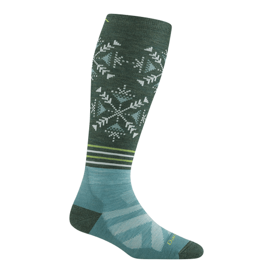 Darn Tough Women's Snowfall Over-the-Calf Midweight Ski & Snowboard Socks