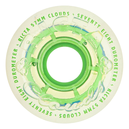 Ricta 78a Clear Splatter Green Camo 'Clouds' Wheels