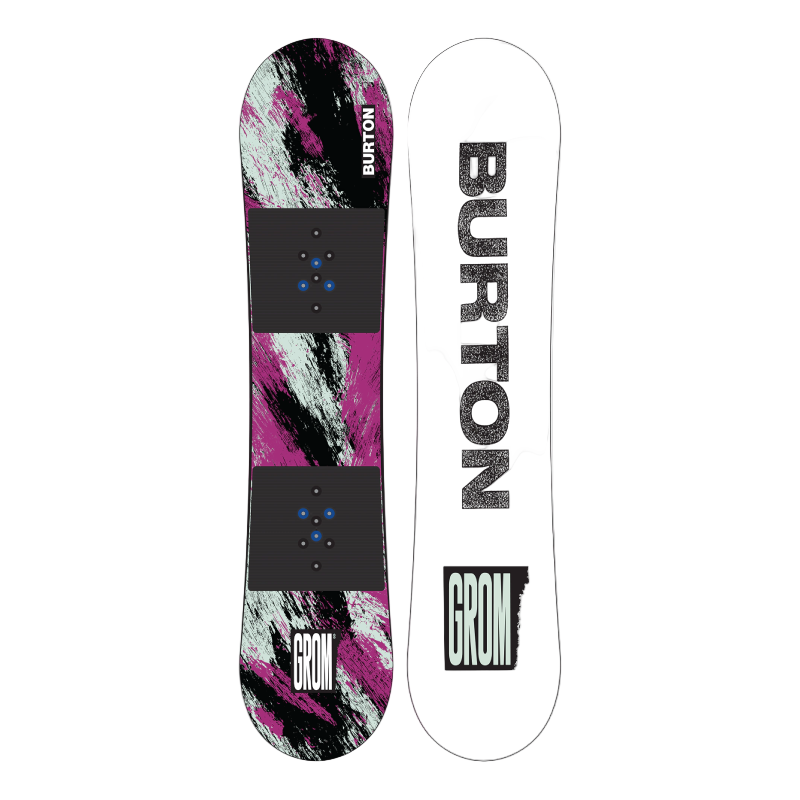 Burton Kids' Grom Flat Top Snowboard, 120