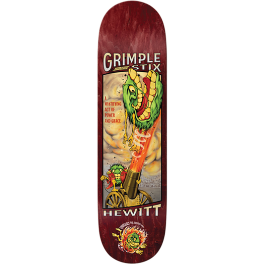 Antihero Hewitt "Grimple Obvious Greats" Deck [8.38"]