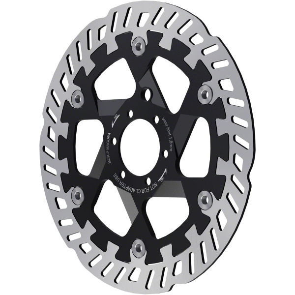 Magura MDR-P Disc Brake Rotor - 180mm, 6-Bolt, Silver/Black