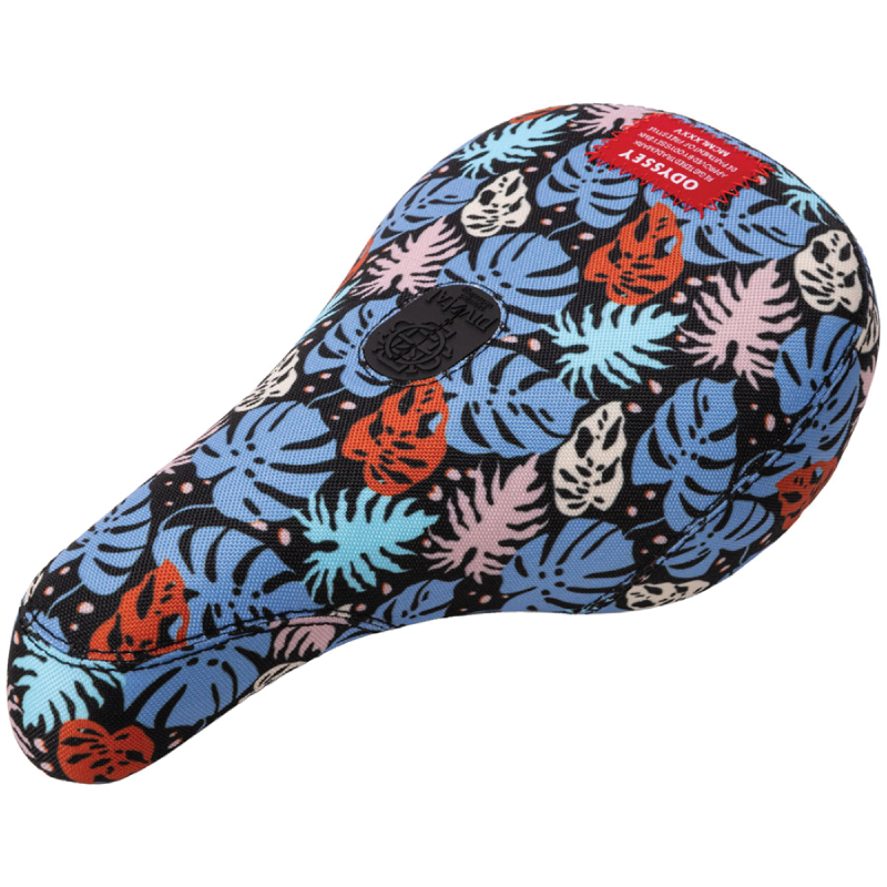Odyssey Tropical BMX Seat - Pivotal, Multi-Color, Fat
