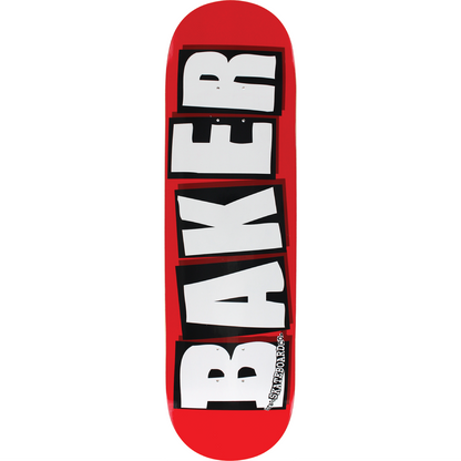 Baker Logo Deck Red/White [8.25”]