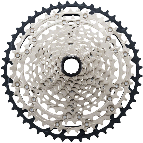 Shimano SLX CS-M7100 Cassette - 12-Speed, 10-51t, Silver/Black, Micro Spline