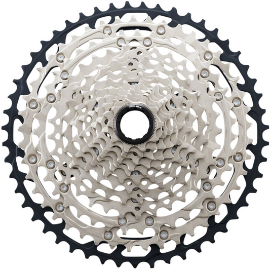 Shimano SLX CS-M7100 Cassette - 12-Speed, 10-51t, Silver/Black, Micro Spline