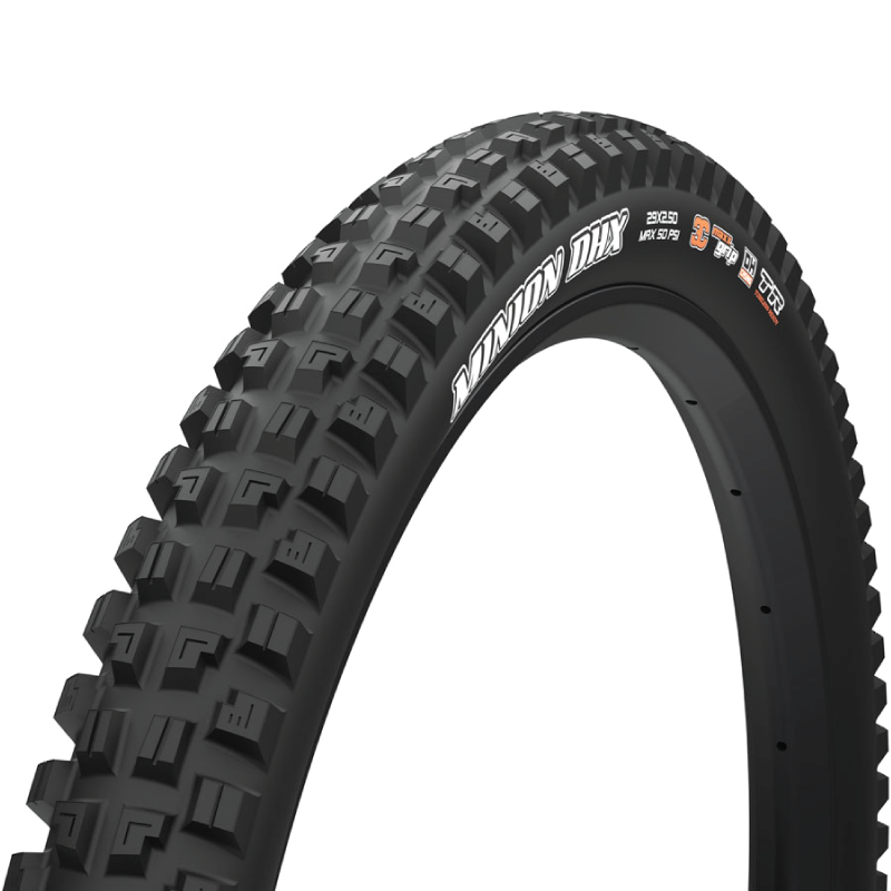 Maxxis Minion DHX Tire - 29 x 2.5, Tubeless, Folding, Black, 3C MaxxGrip, New DH, E-50