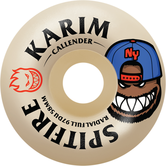 Spitfire F4 97 Callender Radial Full 'Burn Squad' Wheels