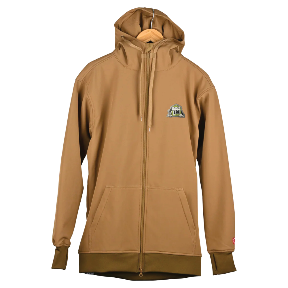 Cutting Edge 'Green Shack' Tech Zip Hoodie