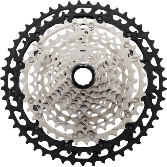 Shimano XT CS-M8100 Cassette - 12-Speed, 10-51t, Silver/Black, Micro Spline