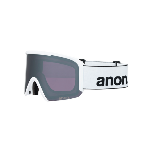Anon 26 Nesa Goggles + Bonus Lens + MFI Face Mask [White]