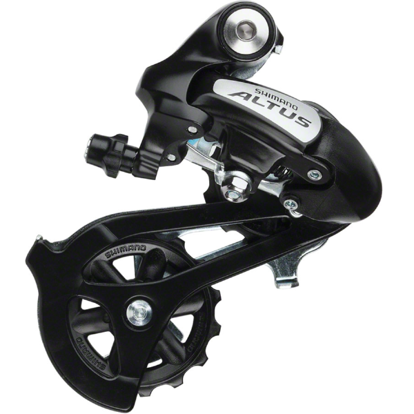 Shimano Altus RD-M310 Rear Derailleur - 7, 8 Speed, Long Cage, Black