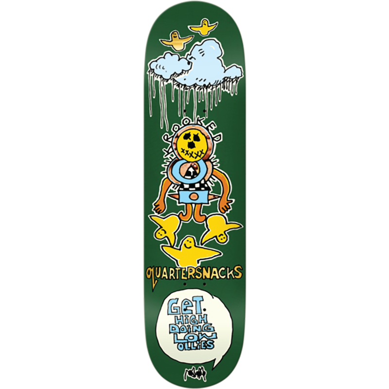 Krooked Quater Snacks "Get High" Deck [8.25”]
