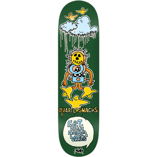 Krooked Quater Snacks "Get High" Deck [8.25”]