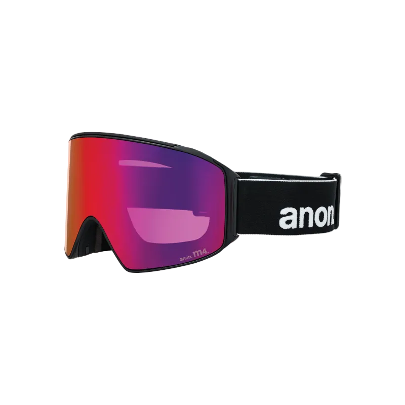 Anon 26 M4 Goggles (Cylindrical) + Bonus Lens + MFI Mask (Black)