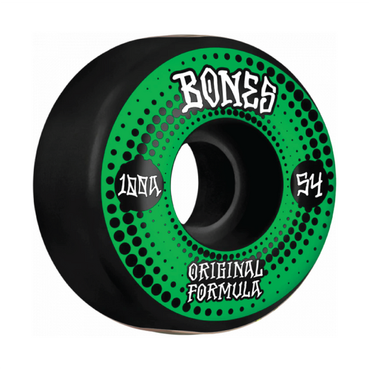 Bones 100's 100A OG V4 Sidecut Original Wheels [Black]